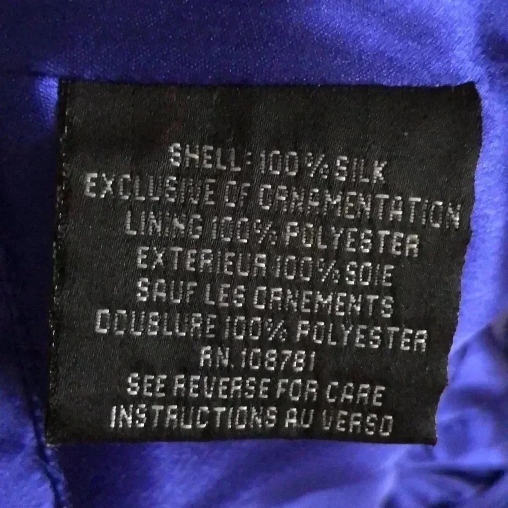 Aidan Mattox blue cocktail dress - Picture 8 of 8